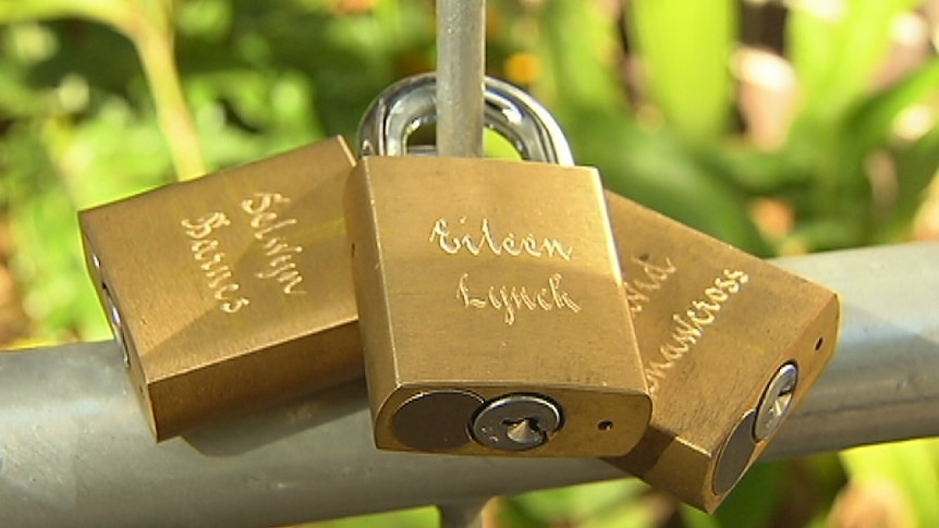 The Wayside Chapel memorial locks