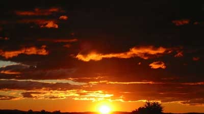 Sunset in Tasmania