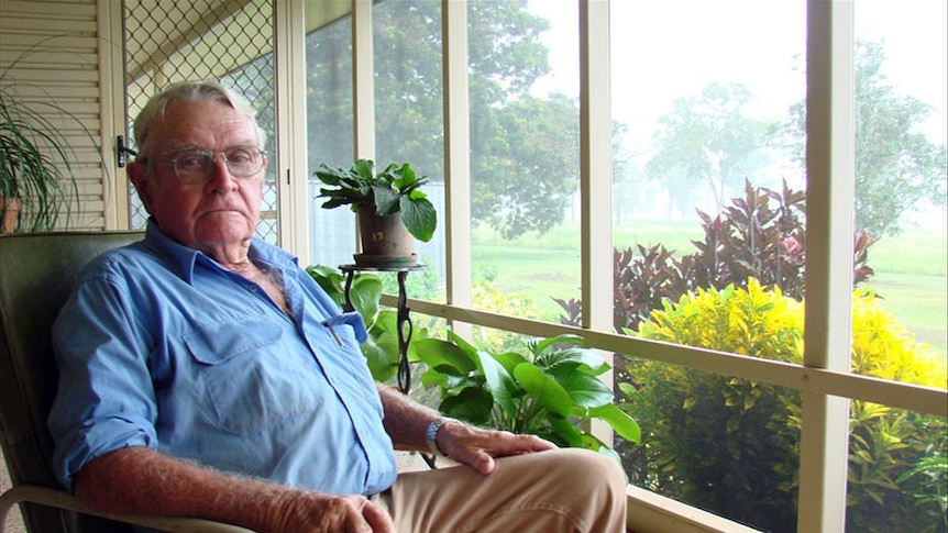 Ian McBean at his home on Bonalbo Station.