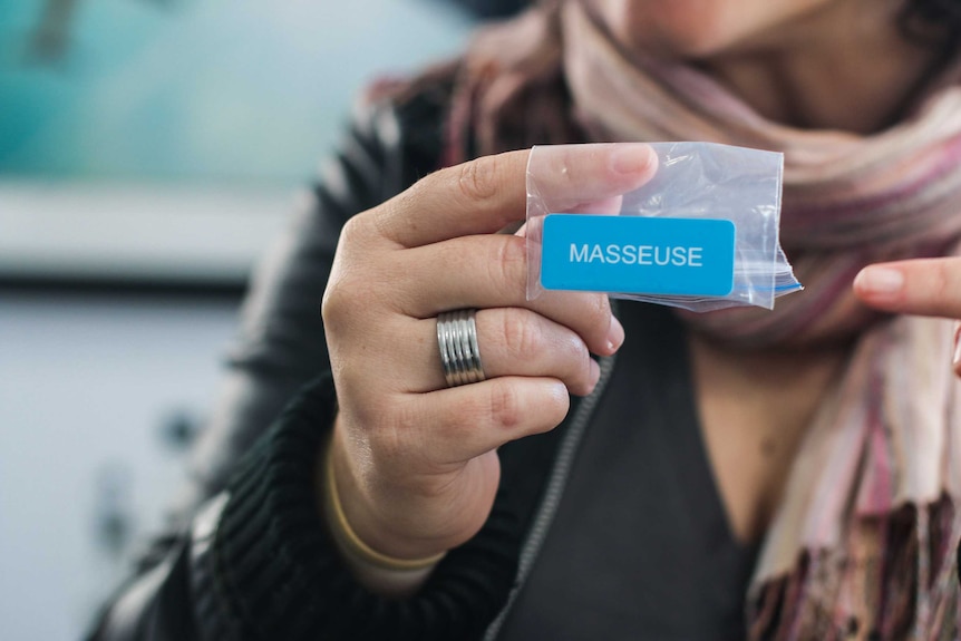 Masseuse badge