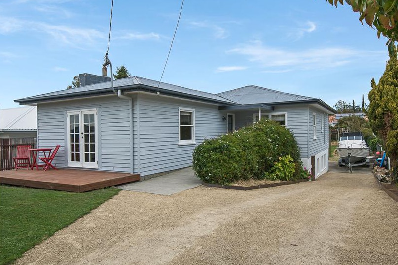 Property at Taroona for sale on realestate.com.au, May 2018, in "$775,000 range" by Charlotte Peterswald agent.
