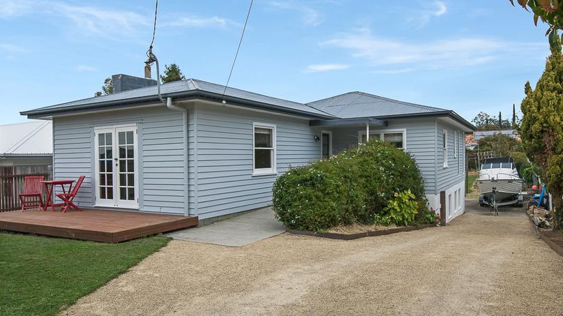 Property at Taroona for sale on realestate.com.au, May 2018, in "$775,000 range" by Charlotte Peterswald agent.