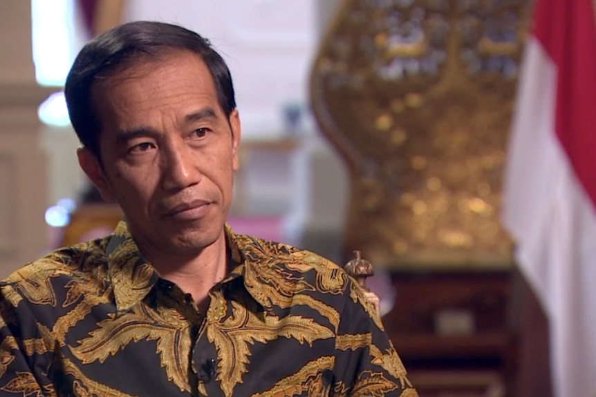 Indonesian president Joko Widodo