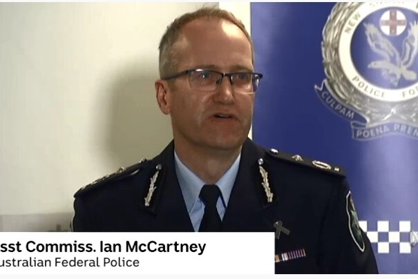 Asisten Komisioner Polisi Federal Australia Ian McCartney