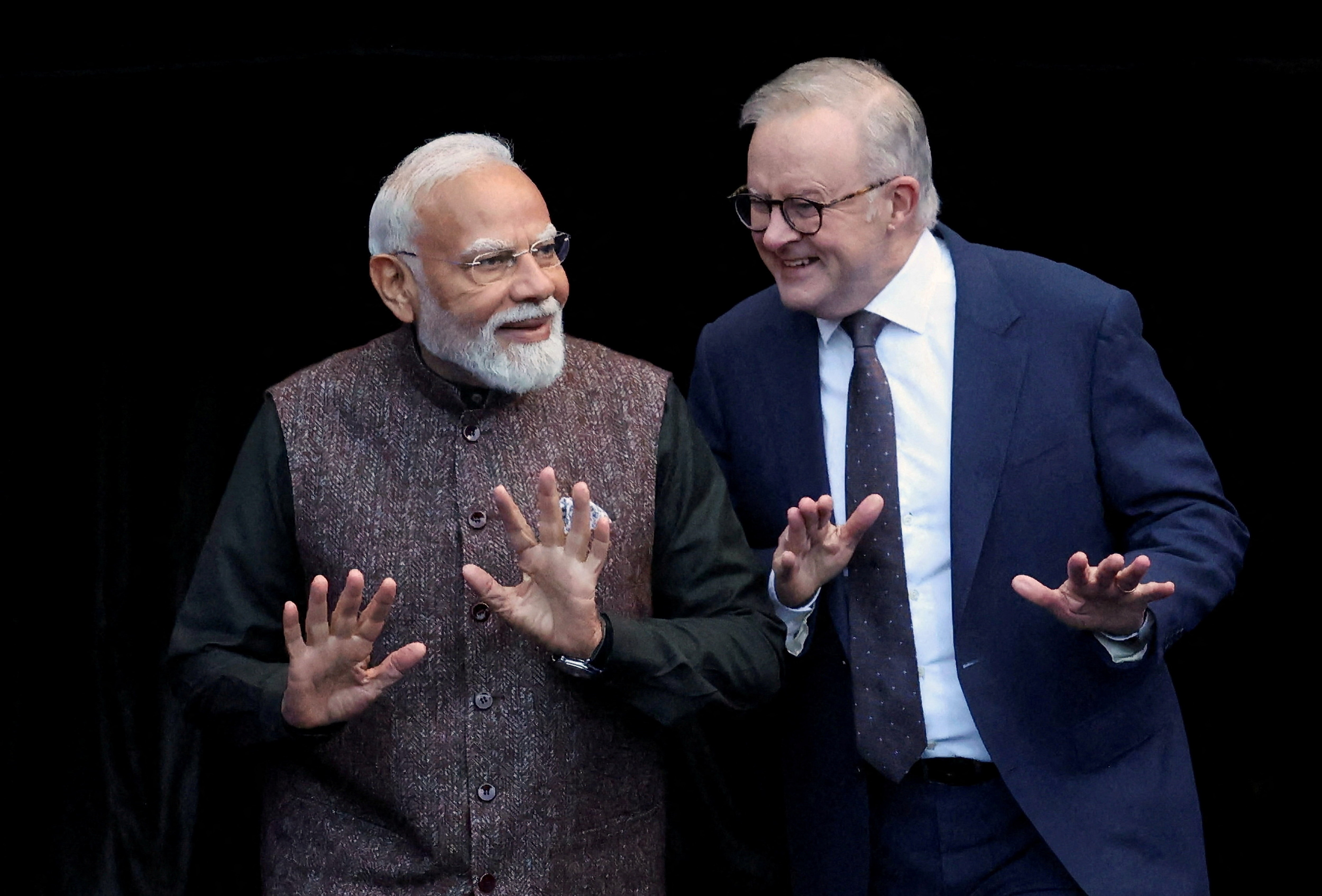 Modi meets Melbourne