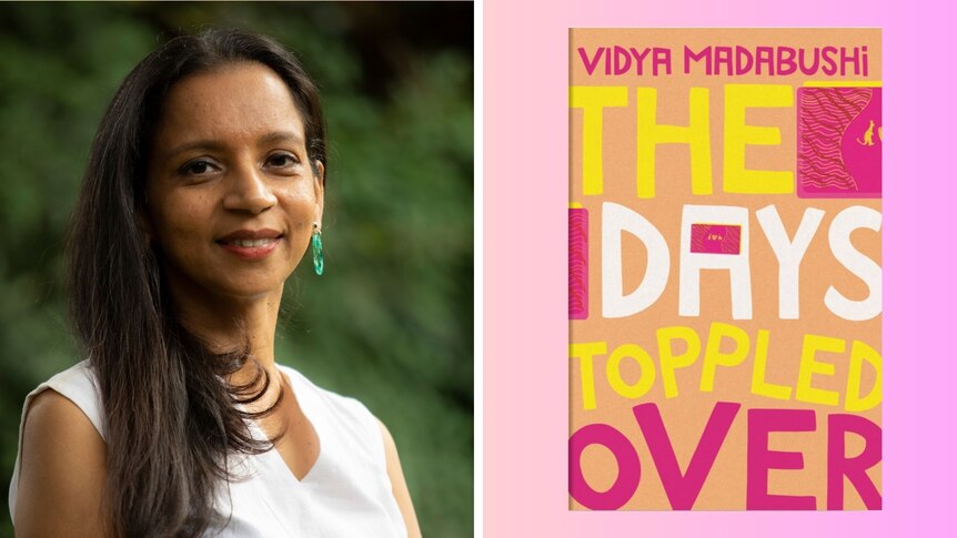 Vidya Madabushi and her new book 'The Days Toppled Over'