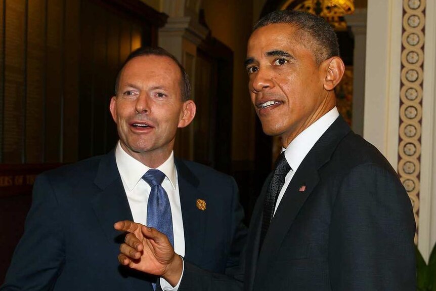Barack Obama and Tony Abbott