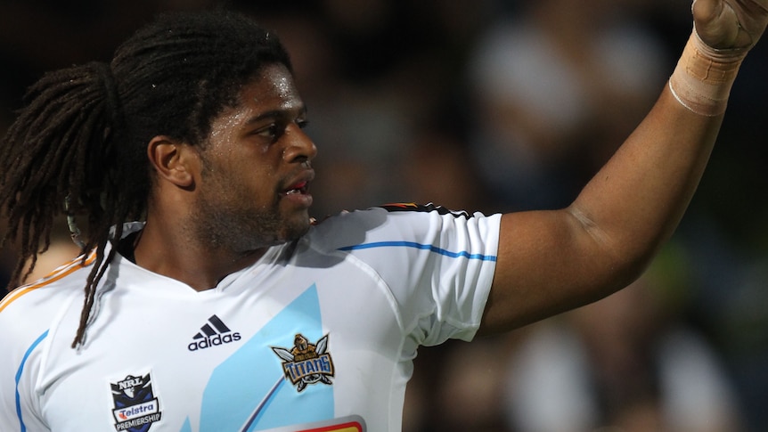 Titanic effort ... Jamal Idris. (file photo)