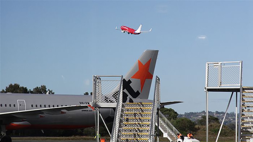 Planes at Gold Coast Airport
