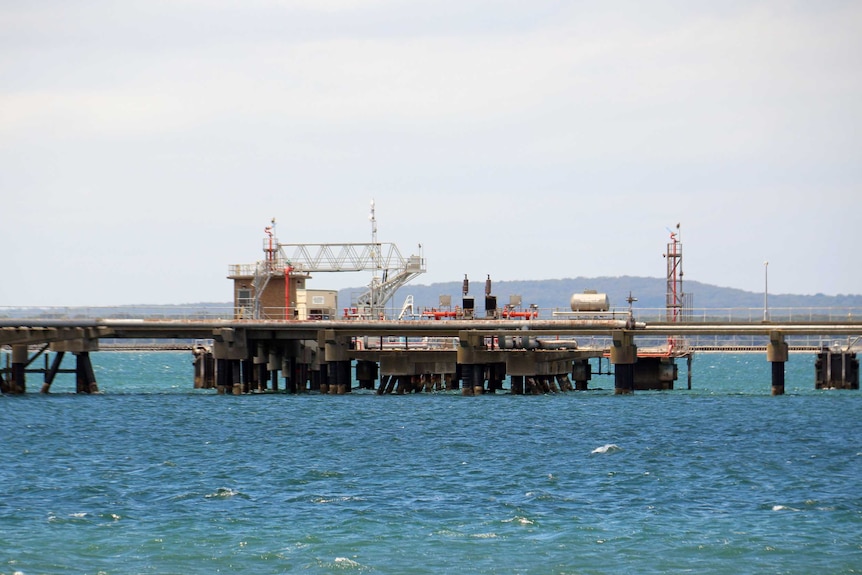 The jetty at Crib Point Victoria.