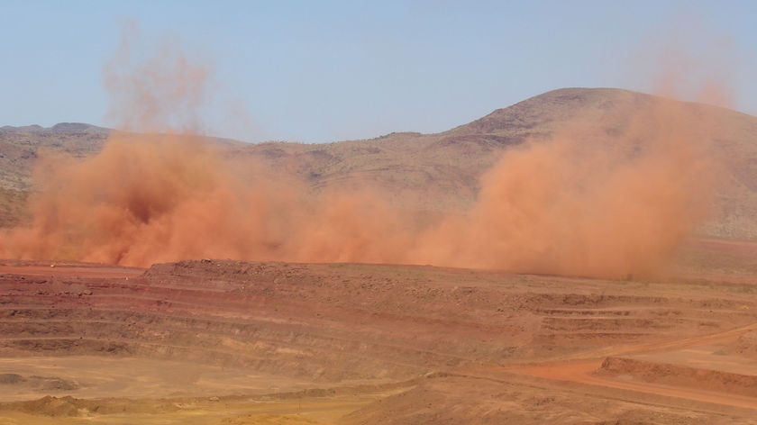 Rio Tinto's West Angelas mine site