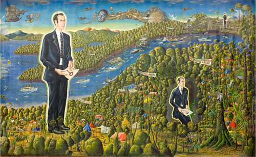 The eccentric world of artist Harold "The Kangaroo" Thornton