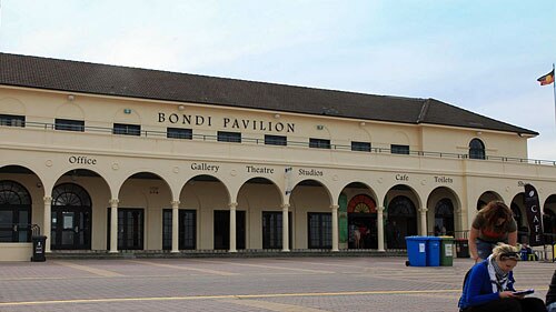 Bondi's iconic pavillion buliding