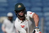 Australian batsman Mitchell Marsh plays a shot
