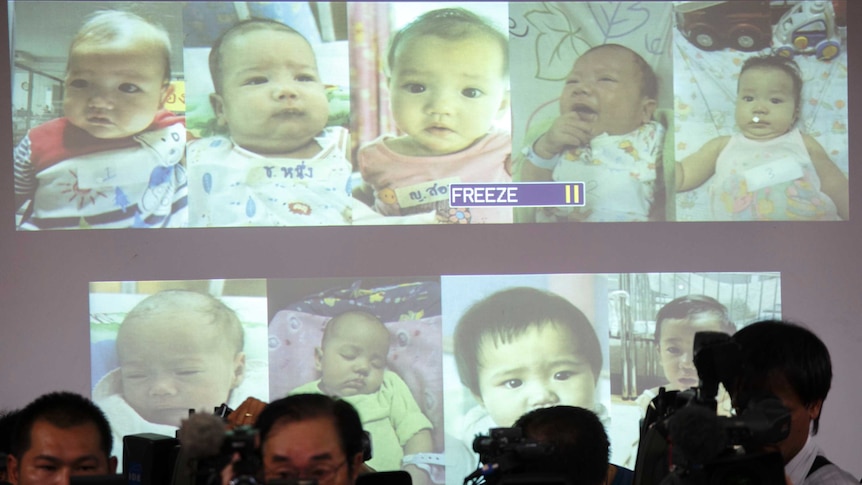Surrogate babies in Thailand