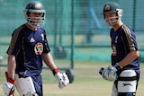 Simon Katich and Michael Clarke