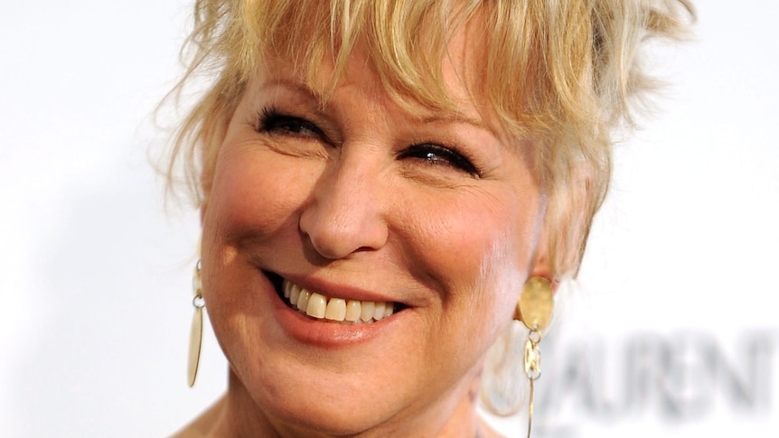 Bette Midler all smiles at gala premiere in New York City on April 12, 2010.