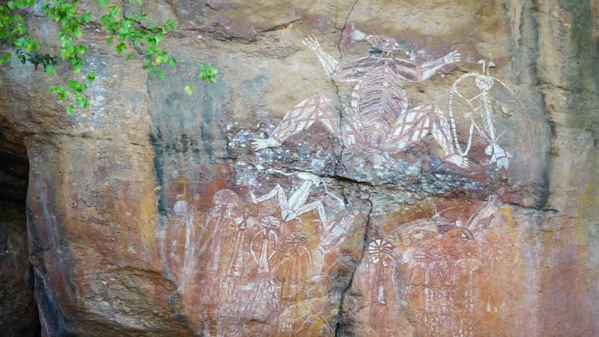 Indigenous rock paintings