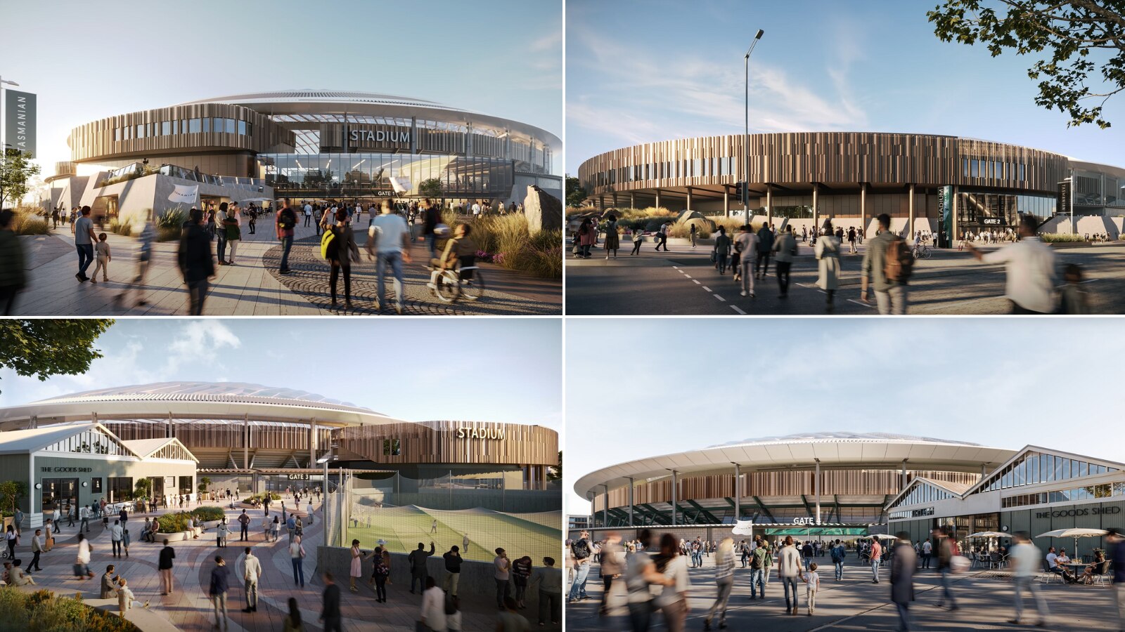 Macquarie Point render, Gates composite