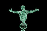 A man made of DNA.
