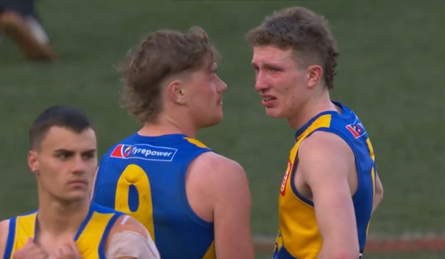 Live: Eagles star in tears after loss to Tigers, Suns and Dees exchange blows