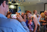 Pauline hanson joined supporters on Australia day
