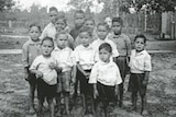 picture of aboriginal children removed from homes.
