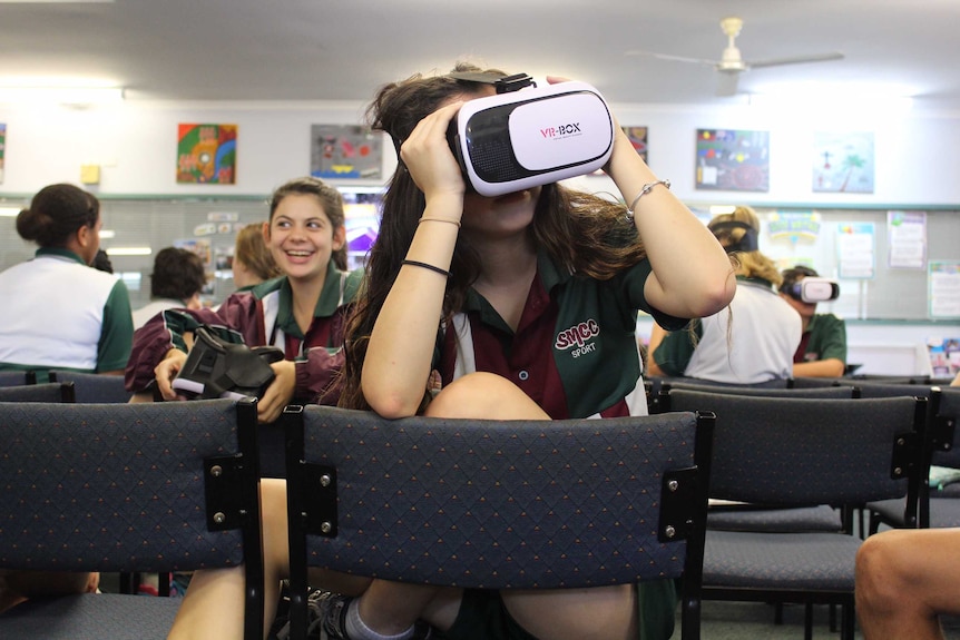 A year 10 student at St Mary's Catholic College in Cairns.