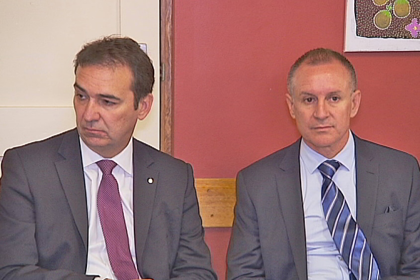 Steven Marshall and Jay Weatherill have had sharp campaign differences