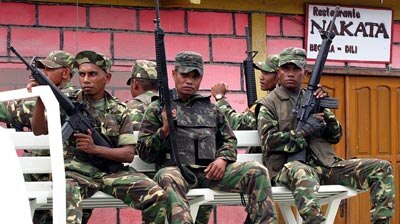 Escalation ... East Timor has asked for foreign troops to help out. (File photo)