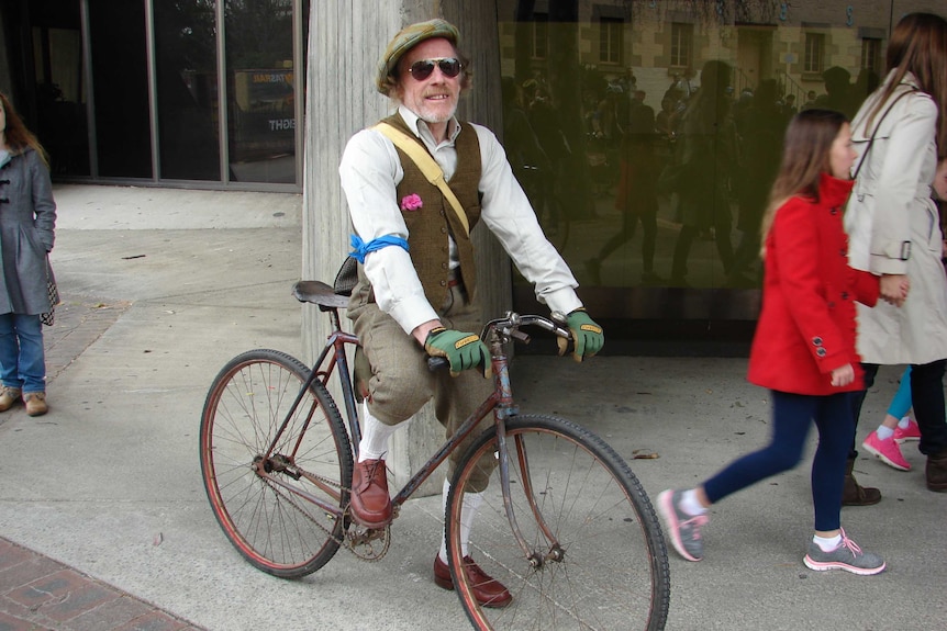 "Mr Wiliams" from Jericho, joined the Tweed Ride