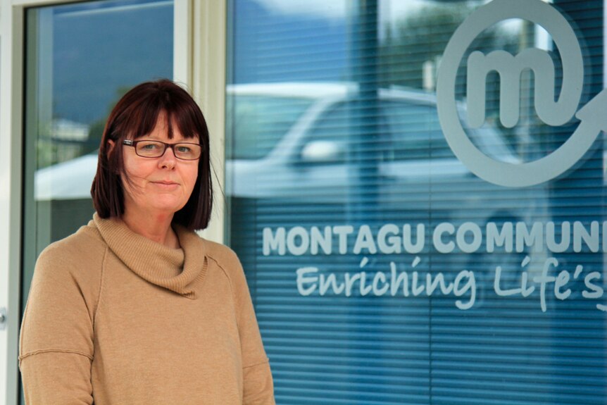 CEO Mel Harback runs Montagu Community Living that supports people with disabilities in Hobart.