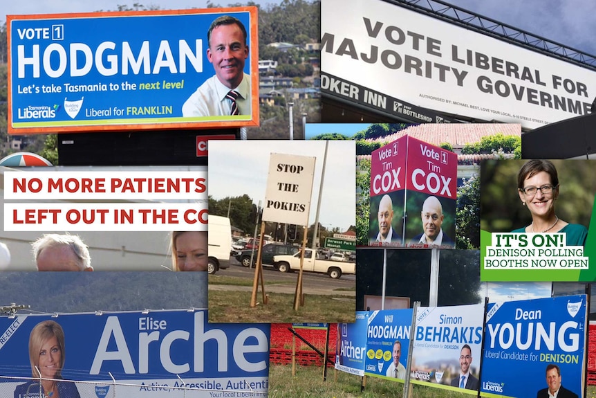 Tas election ads montage