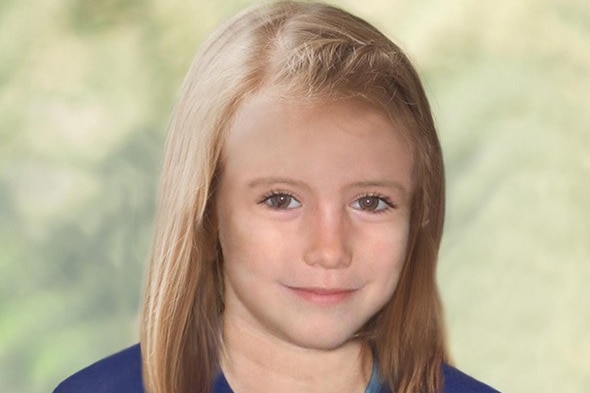 An age-progressed image of Madeleine McCann has been released by UK police.