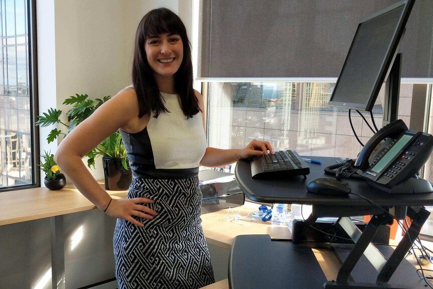 Alexandra Post is now a standing desk convert