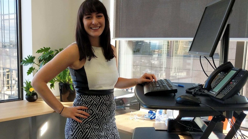 Alexandra Post is now a standing desk convert
