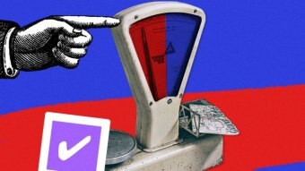 Illustration representing Antony Green's election swing calculator