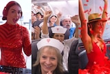 Images from Virgin free cruise promotion Instagram reel.