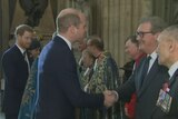 Prince William jokes about his son's potential name with Alexander Downer