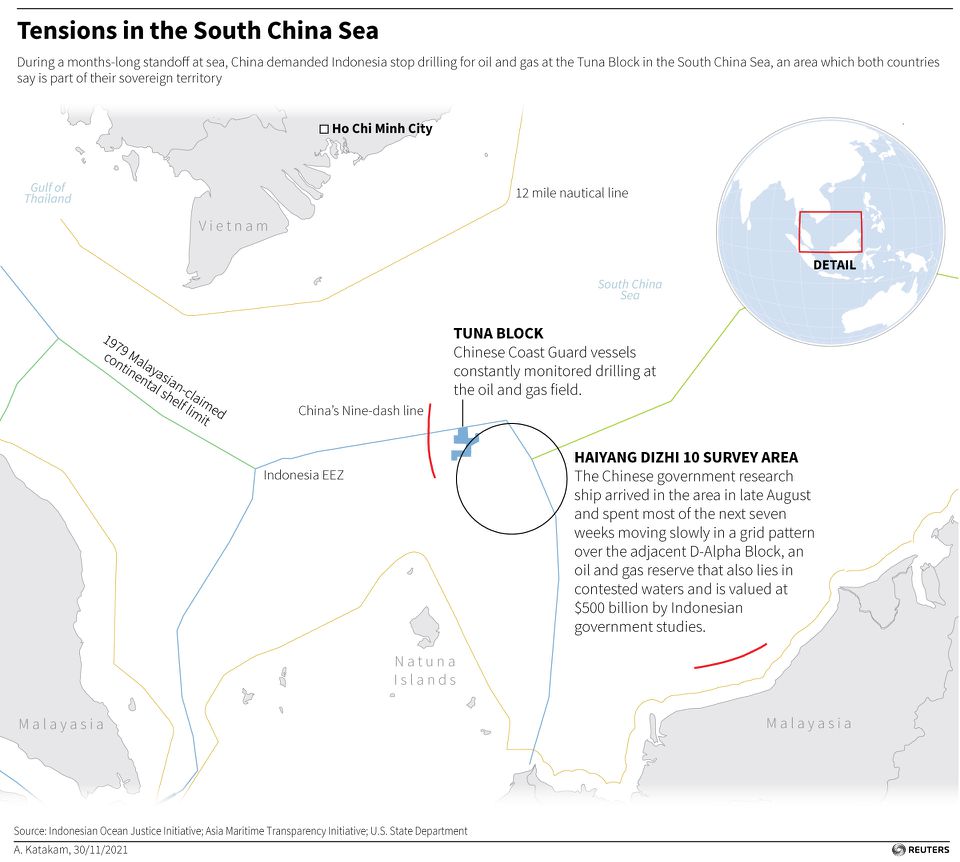 Tension Laut China Selatan