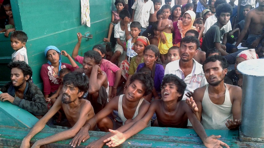 Rohingya migrants