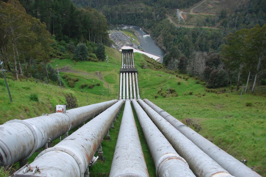 Hydro power in Tasmania