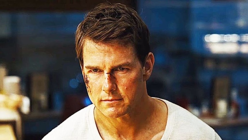 Tom Cruise as Jack Reacher.