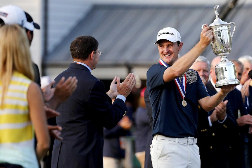 Justin Rose wins the 113th US Open at Merion Golf Club in Ardmore, Pennsylvania.