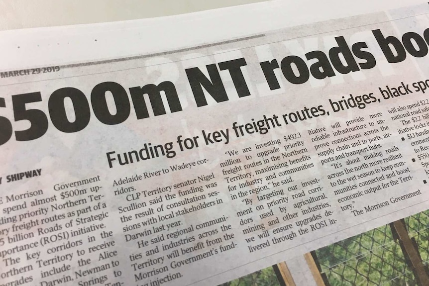 Road funding hit the headlines