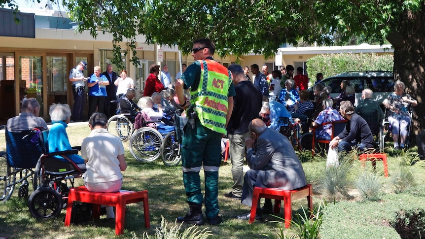 Around 90 residents and staff have been evacuated from Morsehead Nursing Home.