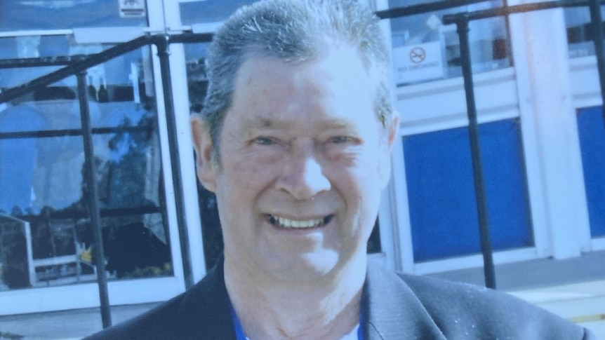 A photo of Stanley Broadwood smiling at his bowls club