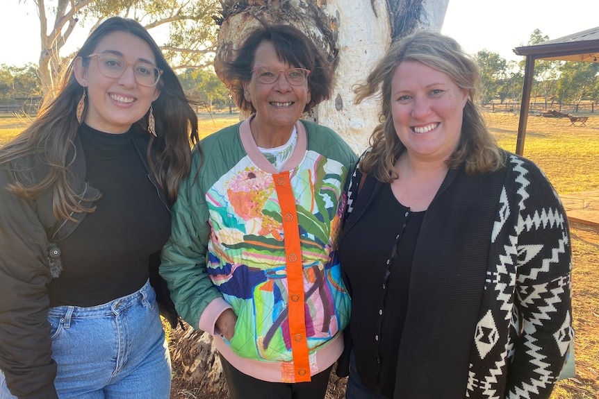 Steph Boltje with Pat Turner and Kirstie Wellauer