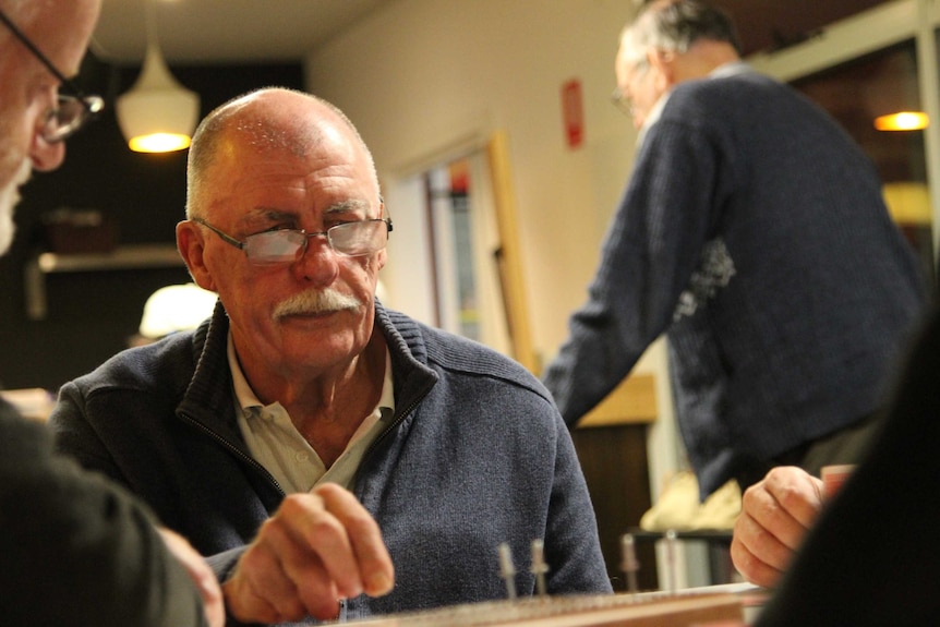 Cribbage Association president Steve Maxwell