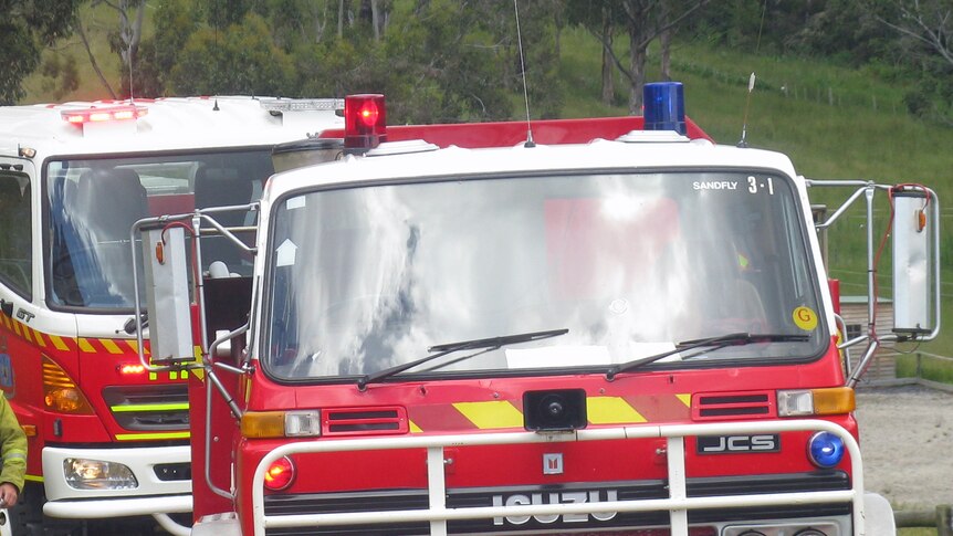 Tasmanian fire trucks
